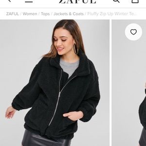 Zaful teddy coat